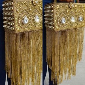 Moroccan chandelier box bag
